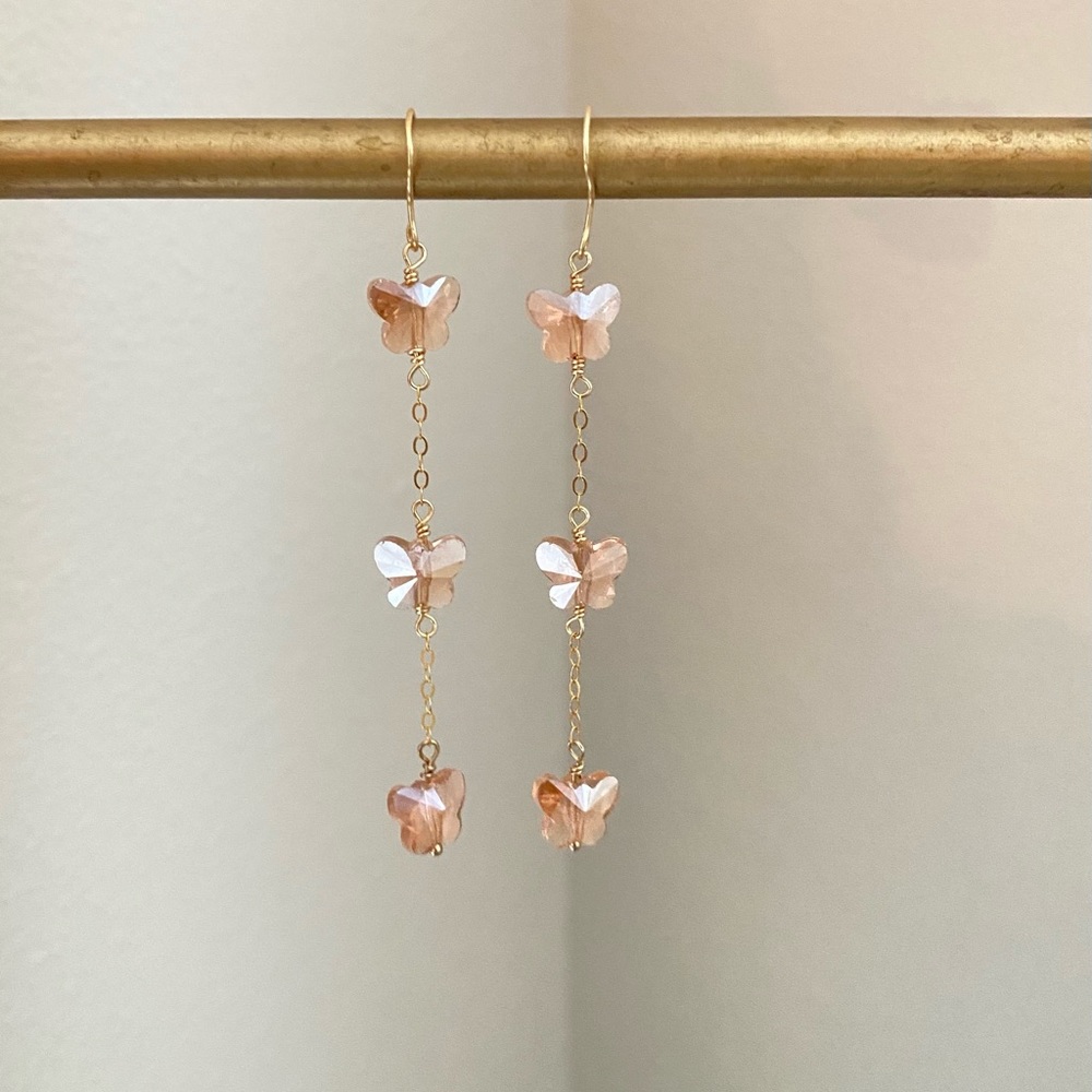 Butterfly earrings